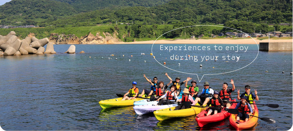 Experiences to enjoy during your stay