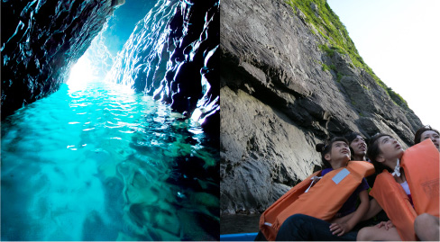 Local lore says that the Love Grotto and Blue Grotto deepen couples’ love.